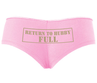 Return to Hubby Full - Pink Boyshort