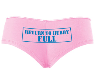 Return to Hubby Full - Pink Boyshort