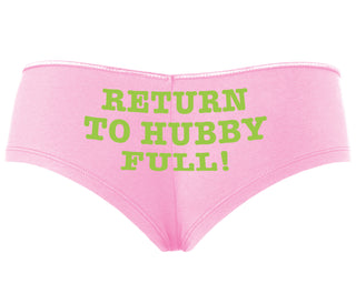 Return to Hubby Full - Pink Boyshort