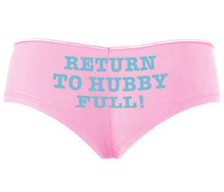 Return to Hubby Full - Pink Boyshort