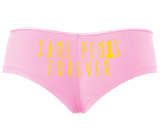 Same Penis Forever - Pink Boyshort