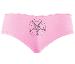 Sigil Of Baphomet - Church of Satan - Pink Boyshort