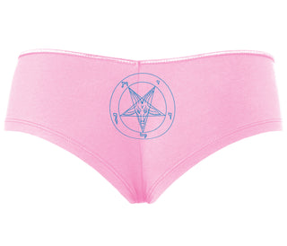 Sigil Of Baphomet - Church of Satan - Pink Boyshort