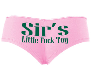 Sir's Little Fuck Toy - Pink Boyshort