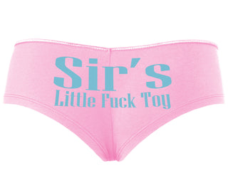 Sir's Little Fuck Toy - Pink Boyshort