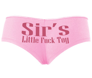 Sir's Little Fuck Toy - Pink Boyshort