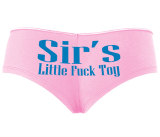 Sir's Little Fuck Toy - Pink Boyshort