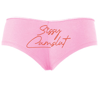 Sissy Cumslut - Pink Boyshort