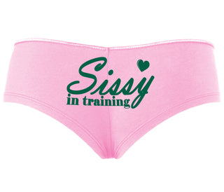 Sissy In Training - Pink Boyshort