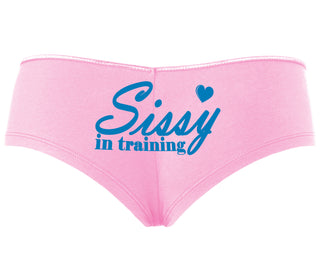 Sissy In Training - Pink Boyshort