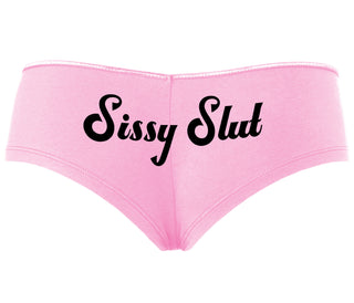 Sissy Slut - Pink Boyshort