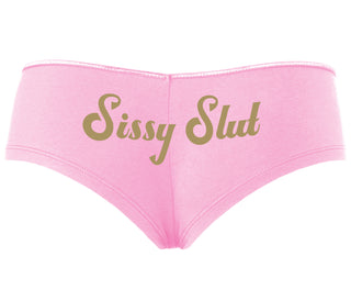 Sissy Slut - Pink Boyshort