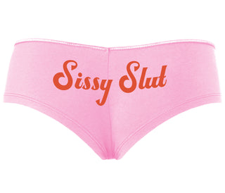 Sissy Slut - Pink Boyshort