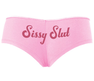 Sissy Slut - Pink Boyshort