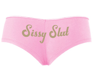 Sissy Slut - Pink Boyshort