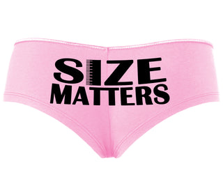 Size Matters - Pink Boyshort