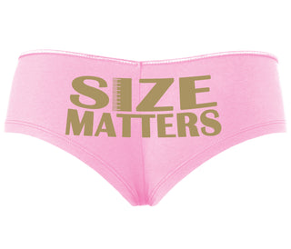 Size Matters - Pink Boyshort