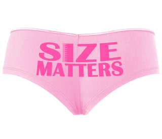 Size Matters - Pink Boyshort