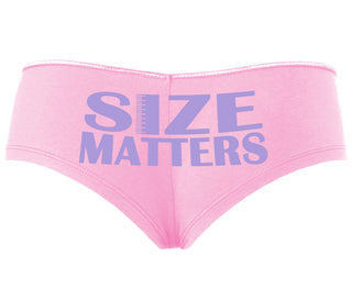 Size Matters - Pink Boyshort