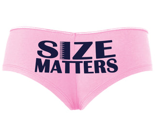 Size Matters - Pink Boyshort