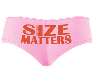 Size Matters - Pink Boyshort