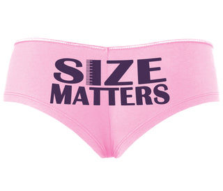 Size Matters - Pink Boyshort