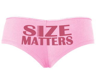 Size Matters - Pink Boyshort