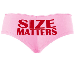 Size Matters - Pink Boyshort