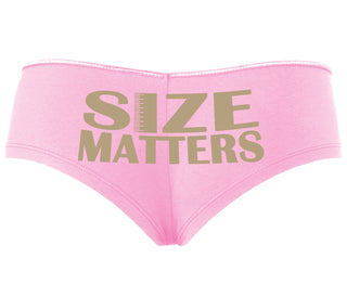Size Matters - Pink Boyshort