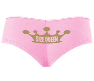 Size Queen - Pink Boyshort