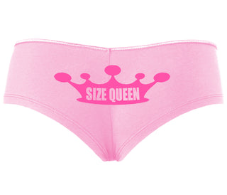 Size Queen - Pink Boyshort