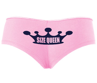 Size Queen - Pink Boyshort