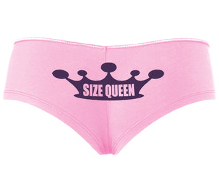 Size Queen - Pink Boyshort