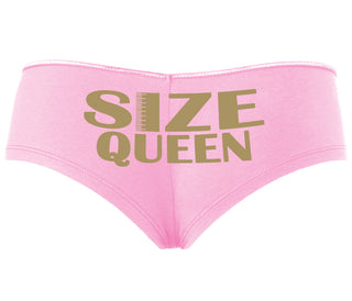 Size Queen - Pink Boyshort