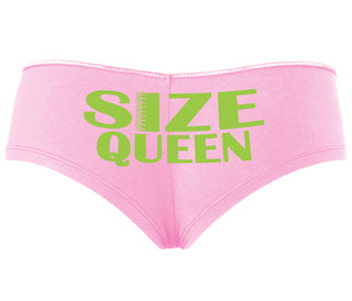 Size Queen - Pink Boyshort