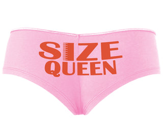 Size Queen - Pink Boyshort