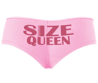 Size Queen - Pink Boyshort