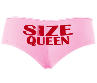 Size Queen - Pink Boyshort
