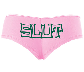 Slut - Pink Boyshort