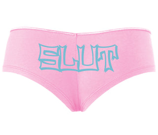 Slut - Pink Boyshort