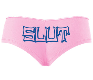 Slut - Pink Boyshort