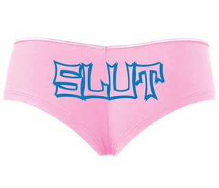 Slut - Pink Boyshort