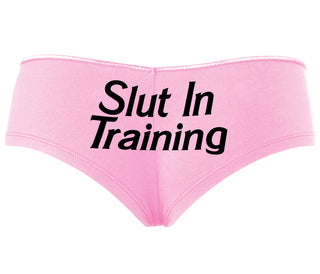 Slut In Training - Pink Boyshort