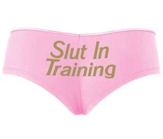 Slut In Training - Pink Boyshort