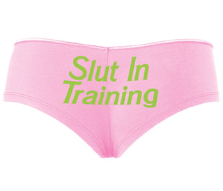 Slut In Training - Pink Boyshort