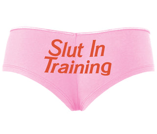 Slut In Training - Pink Boyshort