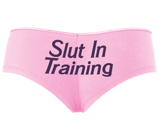 Slut In Training - Pink Boyshort