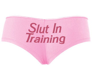 Slut In Training - Pink Boyshort