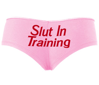 Slut In Training - Pink Boyshort