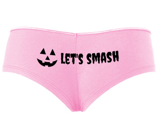 Let's Smash Pumpkins - Pink Boyshort